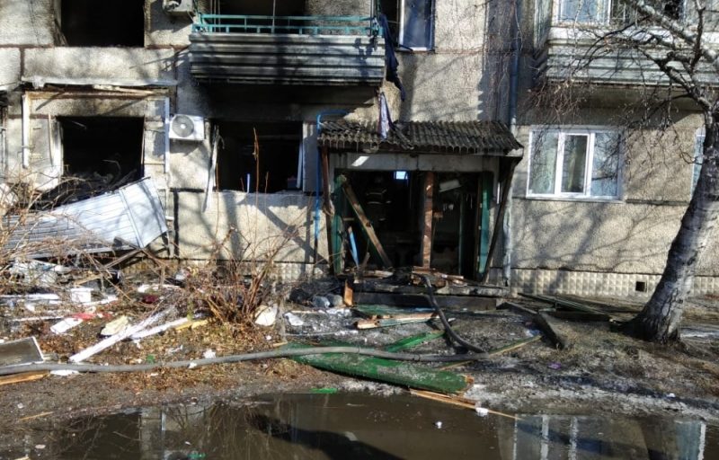 В Приамурском после взрыва газа почти 30 квартир признаны непригодными для проживания