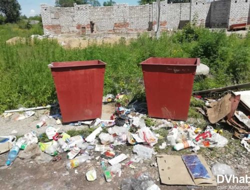 На 10-м месяце мусорной реформы выяснилось, что в Октябрьском районе не хватает площадок для сбора мусора