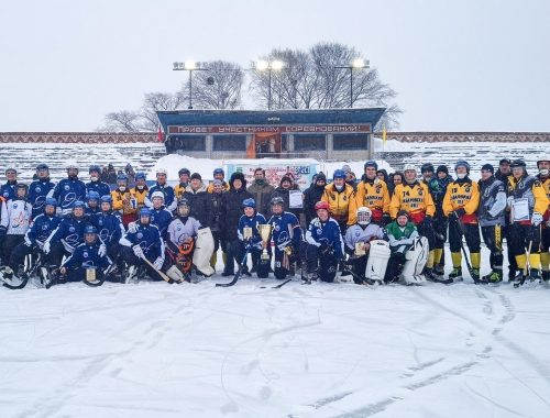 Кубок губернатора ЕАО по хоккею с мячом завоевала команда «Надежда»