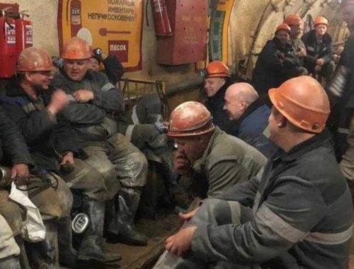 На Урале шахтеры провели забастовку