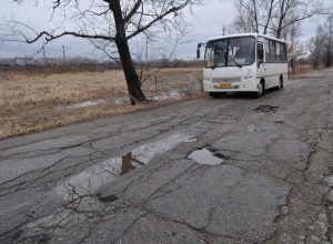 Депутатская почта: из-за убитых дорог на посёлках Биробиджана Госавтоинспекция составила административный протокол на мэрию