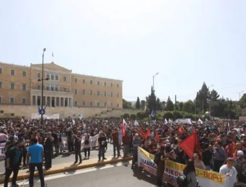 Жизнь в Греции остановилась из-за забастовки